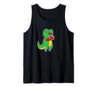 Dinosaurio Hace Boxeo Camiseta sin Mangas