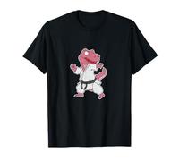 Dinosaurio Hace Karate Camiseta