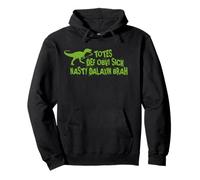 Dinosaurio Lacrosse Sudadera con Capucha