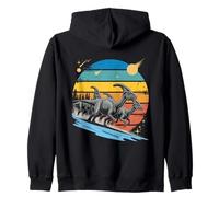 Dinosaurio Parasaurolophus Dino Kids Sudadera con Capucha