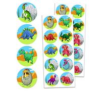 Dinosaurio Pegatinas Niños Infantiles - 20 Hojas, 200 Pegatinas