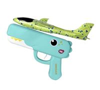 Dinosaurio Plane, 8 pulgadas Flying Catapult Airplane Toy, Fun Outdoor for Kids Boys Girls, Lightweight Safe for Birthday Party Camping Garden Park Sports and Backyard Play