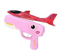 Dinosaurio Plane, 8 pulgadas Flying Catapult Airplane Toy, Fun Outdoor for Kids Boys Girls, Lightweight Safe for Birthday Party Camping Garden Park Sports and Backyard Play