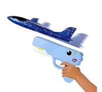 Dinosaurio Plane, 8 pulgadas Flying Catapult Airplane Toy, Fun Outdoor for Kids Boys Girls, Lightweight Safe for Birthday Party Camping Garden Park Sports and Backyard Play