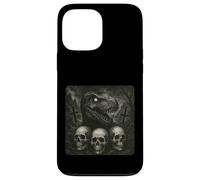 Dinosaurio Quiere un Halloween satánico con Terror gótico Carcasa para iPhone 13 Pro MAX