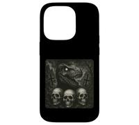 Dinosaurio Quiere un Halloween satánico con Terror gótico Carcasa para iPhone 14 Pro