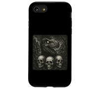 Dinosaurio Quiere un Halloween satánico con Terror gótico Carcasa para iPhone SE (2020) / 7/8