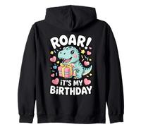 Dinosaurio Roar It's My Birthday Sudadera con Capucha