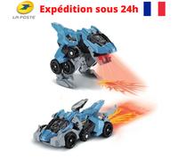 Dinosaurio Sonoro Lazor el Super Velociraptor Juguete Transformable en Coche