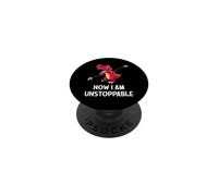 Dinosaurio T-Rex Brazos Cortos - Ahora Soy Imparable PopSockets PopGrip Adhesivo