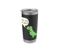 Dinosaurio T-REX, TE QUIERO TANTO Vaso térmico de acero inoxidable de doble pared