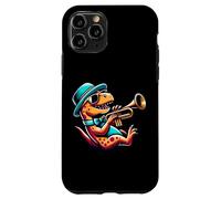 Dinosaurio Toca La Trompeta Con Estilo Carcasa para iPhone 11 Pro