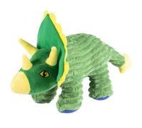 Dinosaurio Triceratops verde de peluche para perros - Duvo Plus