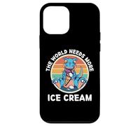 Dinosaurio Vintage El Mundo Necesita más Helado Retro Carcasa para iPhone 12 Mini