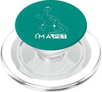 Dinosaurios Amantes Divertido Dino Boy Girl Soy un Animal Animal Dinosaurio PopSockets PopGrip para MagSafe