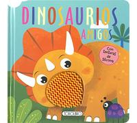 Dinosaurios amigos: 8 (Libros con silicona)
