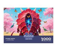 Dinosaurios Coloridos 1000 Piezas Rompecabezas animaleses A Partir De 14 Años Desafiante Alta Definición Decoración del Hogar Colección 70x50cm/1000pcs