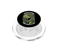 Dinosaurios comen Hombre Mujer hereda la Tierra T-Rex Feminista PopSockets PopGrip para MagSafe
