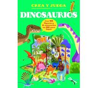 Dinosaurios: Con 28 figuras y 4 escenarios en 3D para jugar (Crea y Juega)