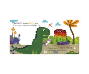 Dinosaurios cuento con pop-it