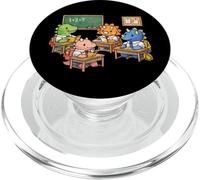 Dinosaurios Divertidos En El Aula PopSockets PopGrip para MagSafe