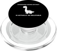 Dinosaurios Divertidos Que se extinguen es Realmente Tan identificable PopSockets PopGrip para MagSafe