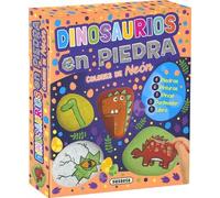 Dinosaurios en piedra (Piedras de neón)