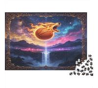 Dinosaurios Escena Artística 1000 Piezas Puzzle para Adultos Juego de Puzzle Familia Relajación 38x26cm/1000pcs