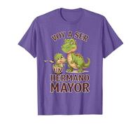 Dinosaurios Hermanos - Camiseta ¡Voy a Ser Hermano Mayor Camiseta