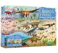 Dinosaurios - Línea del tiempo (Libro y puzle)