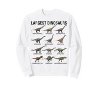 Dinosaurios más Grandes Especies de Dinosaurios Gigantes Paleontología Sudadera