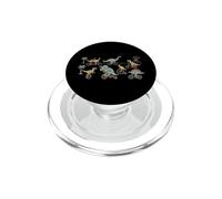 Dinosaurios Montando Bicicletas - Divertido T-Rex Lindo Dinosaurio PopSockets PopGrip para MagSafe