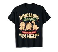 Dinosaurios no usaron Hilo Dental Humor Divertido higiene Dental Camiseta
