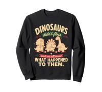 Dinosaurios no usaron Hilo Dental Humor Divertido higiene Dental Sudadera