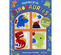 Dinosaurios - Pegatinas de gel (Juegos y actividades)