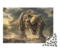 Dinosaurios Puzzle 1000 Piezas Adultos,Puzzles para Adultos, Puzzle Rompecabezas De Piso Juego De Rompecabezas Y Juego Familiar 1000pcs (75x50cm)