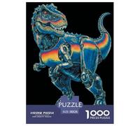 Dinosaurios Puzzle Imposible,desafío para Adultos Interesante Entretenimiento Creativo 1000 Piezas Obra De Arte De Juego De para Adultos, Regalos A Partir De 14 Años 38x26cm/1000pcs