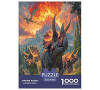 Dinosaurios Puzzles Imposible,desafío for Adults Interesante Juego EduGatoivo 1000 Piezas Obra De Arte De Juego De para Adultos Y Niños 70x50cm/1000pcs