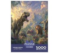Dinosaurios Rompecabezas Imposible,desafío for Adults Interesante Entretenimiento Creativo 1000 Piezas Obra De Arte De Juego De para Adultos Y Niños Mayores De 12 Años 38x26cm/1000pcs