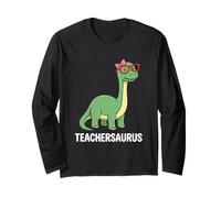 Dinosaurios Teachersaurus como Un Maestro Normal Más Impresionante Manga Larga