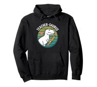 Dinosaurios Teachersaurus Impresionante Maestro Sudadera con Capucha