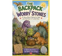 DINOSAURS - a therapetic story for children and activity book: The Backpack of Worry Stones