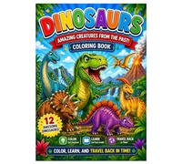 Dinosaurs: Amazing Creatures From The Past, Colouring Book