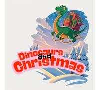 Dinosaurs and Christmas: Coloring book for children and teenagers