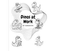 Dinosaurs at Play: A Fun Coloring Adventure for Toddlers and Kids