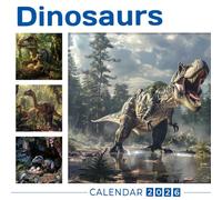 Dinosaurs Calendar 2026: Roaring Giants from Prehistoric Times to Modern Pages