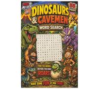 Dinosaurs & Cavemen Word Search Puzzle Book: 55 Prehistoric Puzzles Filled with Dinosaurs, Volcanoes, Fossils & Ancient Adventures