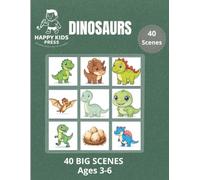 Dinosaurs Coloring Book for Kids Ages 3-6: 40 Big Fun Coloring Pages of T-Rex, Triceratops, Stegosaurus, Brontosaurus, Velociraptor & More | Activity Book for Toddlers, Preschool Boys & Girls