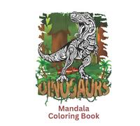 Dinosaurs Mandala Coloring Book