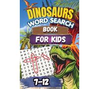 Dinosaurs Word Search Puzzle Book for Kids: Easy to Read Print | 6x9 inches, 60 Puzzles + SOLUTIONS Featuring Dinosaurs & More | Educational Book ... To School Gifts or just for Relaxing Times